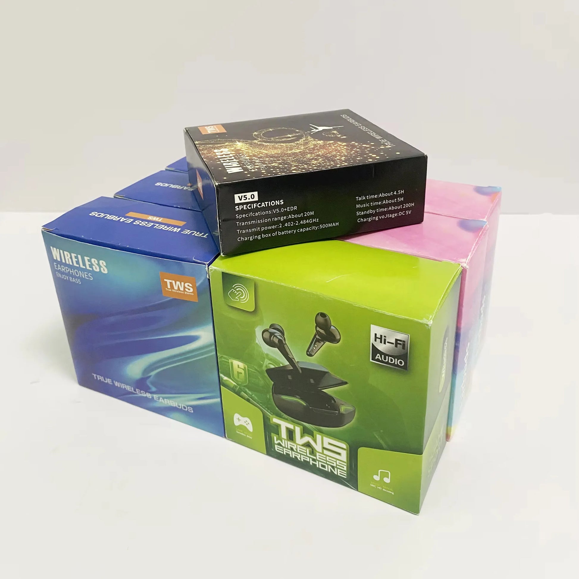 USA and Euro Warehouse for Airpods Pro 2 3 4 Air Pods 3 4 Earphones Bluetooth Headphone Accessories Solid Silicone Protective Cover Wireless Charging Shockproof Case