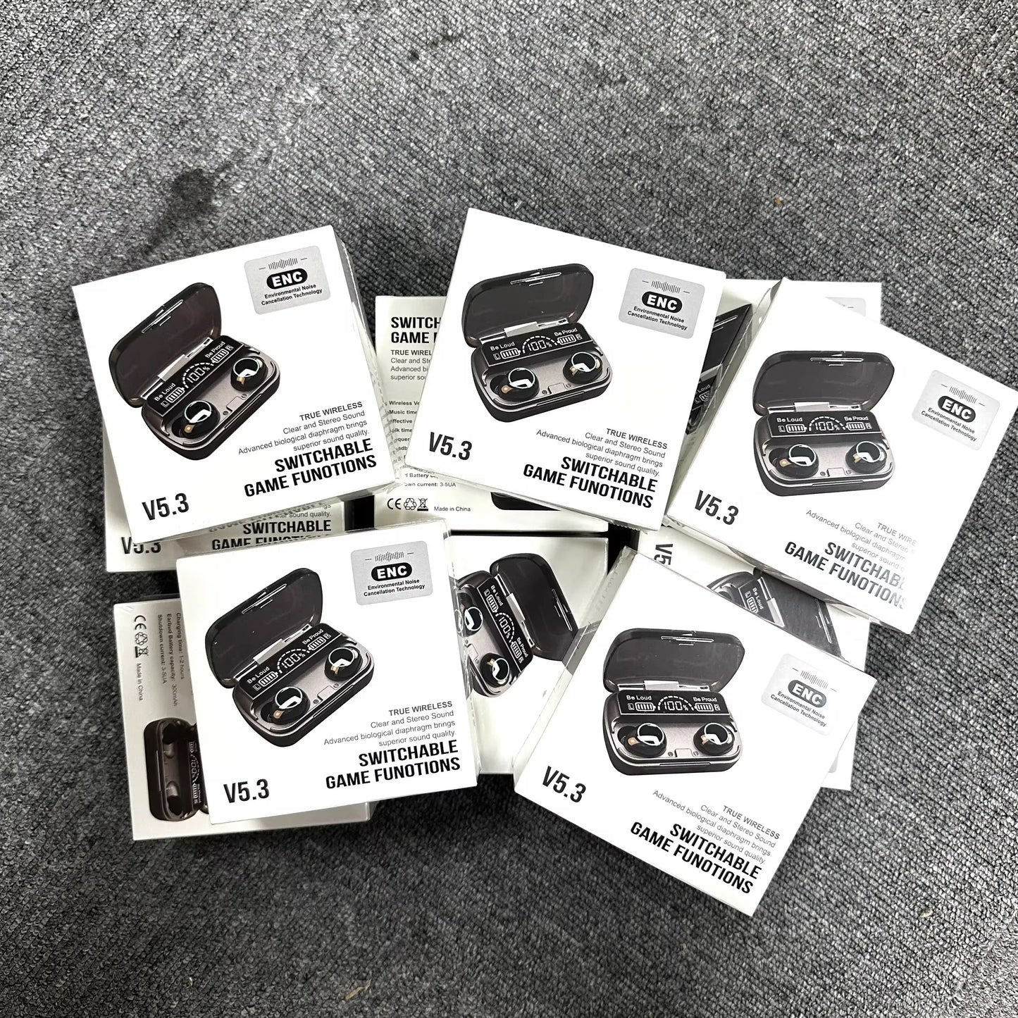 USA and Euro Warehouse for Airpods Pro 2 3 4 Air Pods 3 4 Earphones Bluetooth Headphone Accessories Solid Silicone Protective Cover Wireless Charging Shockproof Case