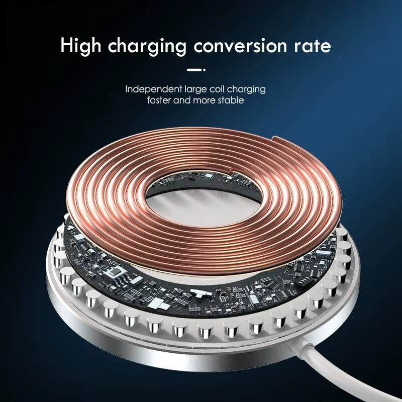 Original  Magsafe Wireless 15W Charger for Iphone 16 15 14 13 12 Mini Pro Max Plus