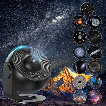 Transform Your Space with the Galaxy Projector: Stunning Starry Sky Night Light & Solar System Constellation for Kids' Bedrooms