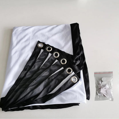 Projection Screen Portable Simple Curtain Anti-Light Display for Home Outdoor 60 72 84 100 120 150 Inch HD Travel Home Theater