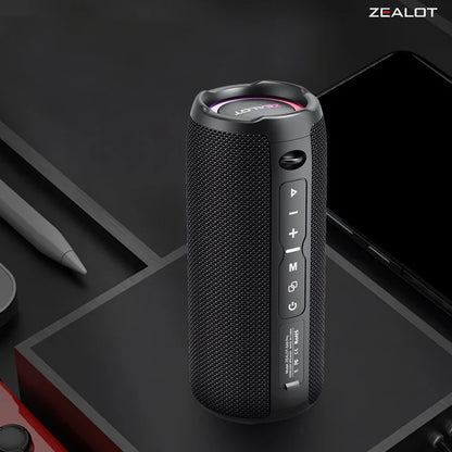 S49 Pro 20W Portable Bluetooth Speakers - Powerful Subwoofer with 10 Hours Playtime & 3000mAh Battery